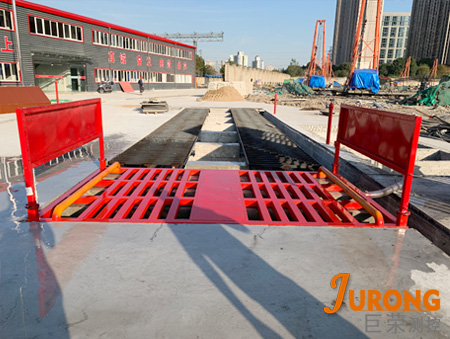 工地自動(dòng)洗車臺(tái)（汽車衡組合）